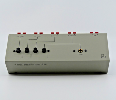 LUXMAN AS-5III Speaker Selector | Ideal for Accurate Speaker A/B