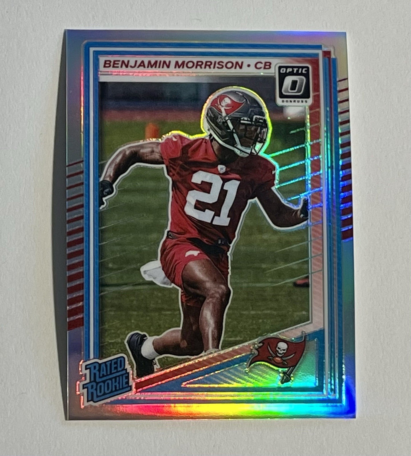 2025 Panini Donruss Optic Benjamin Morrison #236 Holo Prizm Rated Rookie