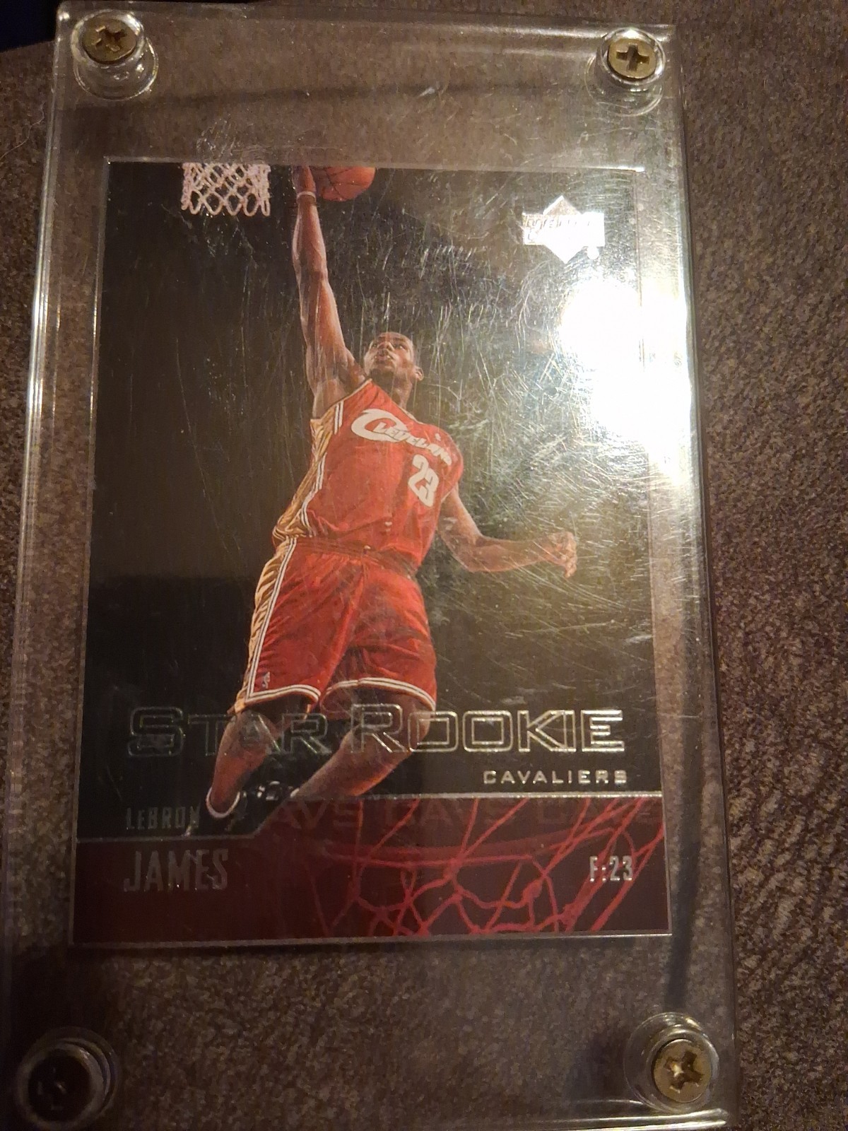 2003-04 Upper Deck - Star Rookie LeBron James #301 (RC)