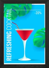 Pop Art Best Art Tequila Framed Wall Art Poster Canvas Print Picture