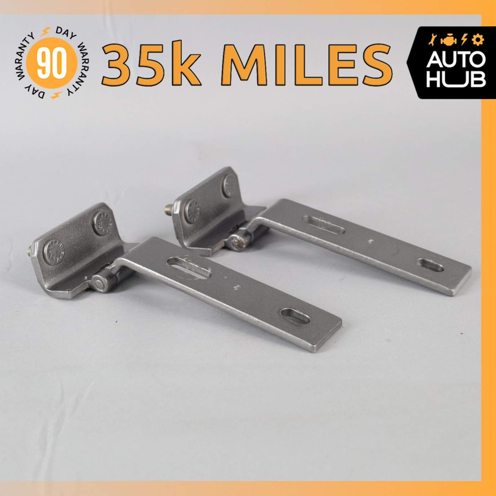00-04 Aston Martin DB7 Volante Trunk Hinge Left & Right Side Set OEM 35k