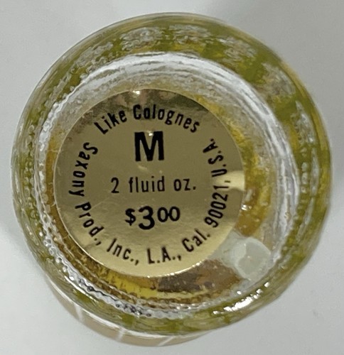 Vtg Like Colognes Fragrance "M" Spray Perfume 75% Green Cap MCM Saxony Prod. USA - Picture 11 of 12