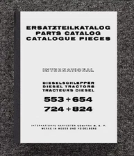 553 654 724 824 Tractor Service Parts Manual International 553 654 724 824