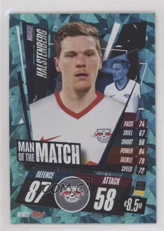 2020 Topps Match Attax UEFA Champions League Man of the Marcel Halstenberg 0b3