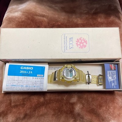 Rare CASIO G-SHOCK FROGMAN DW-9900WC-7T WCCS Limited Complete Set Box & Papers