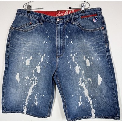 VTG G-Unit Denim Jean Shorts Jorts Men's 40 Wide Leg Baggy Streetwear Hip Hop