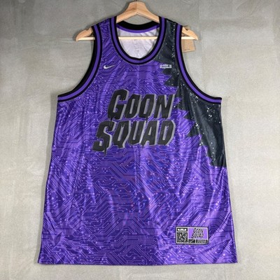 Nike Space Jam A New Legacy Goon Squad LeBron James Jersey Purple Large DJ3874