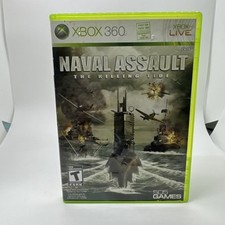 Naval Assault: The Killing Tide (Microsoft Xbox 360, 2010) No Manual