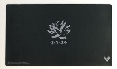 MTG ブラックロータス プレイマット FOIL gencon Magic the Gathering Gen Con BLACK LOTUS 25th Anniversary Playmat