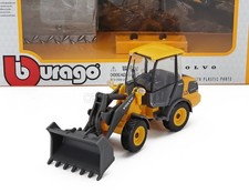 1/50 BURAGO - VOLVO - L25H RUSPA GOMMATA TRACTOR 2010 - SCRAPER 18-32091