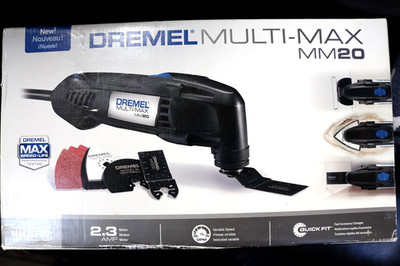 DREMEL Multi-Max MM20 Oscillating Tool Kit 7pc Variable Speed 2.3A 120V NEW