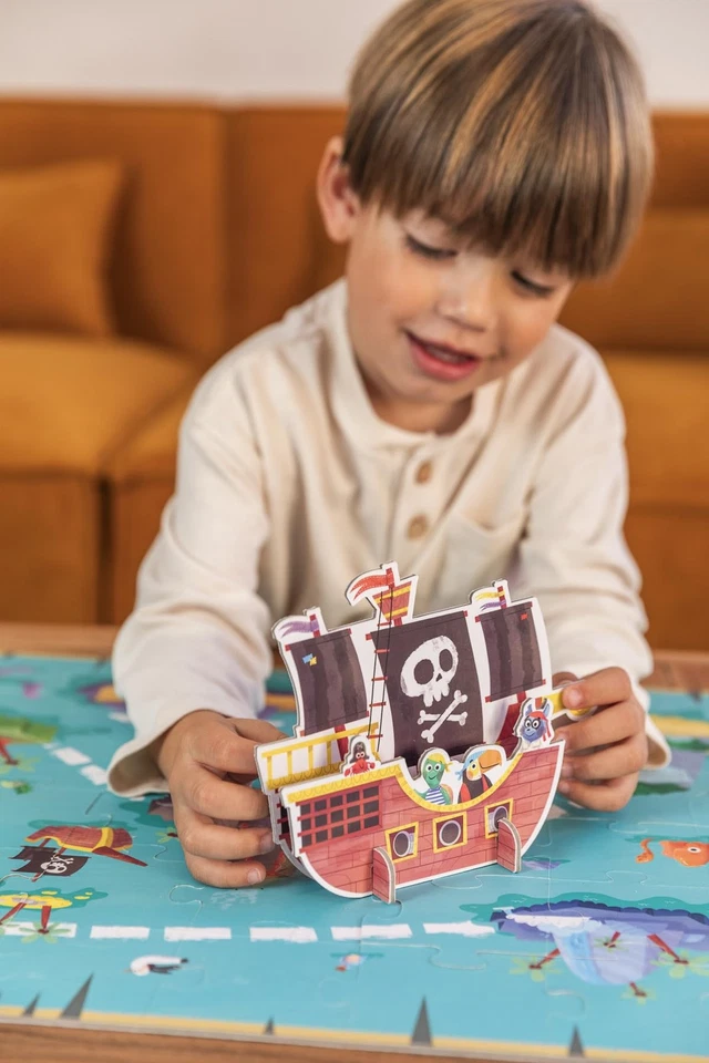 Jumbo 1110700209 Pirates XXL Puzzle Multicolore dlUt - Immagine 4 di 4