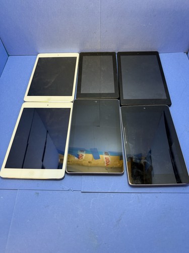 6 X Job lot Tablets- Smartphone Untested
