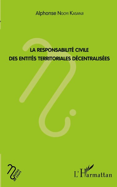La Responsabilité Civile Des EntitéS Territoriales DéCentraliséEs | Kasanji-image