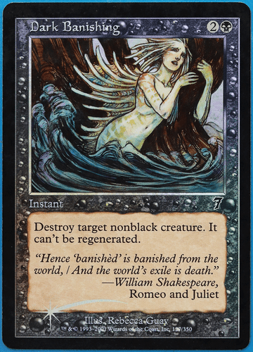 Dark Banishing FOIL 7th Edition PLD Black Common MTG CARD (ID# 497995) ABUGames - Picture 1 of 2
