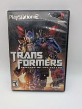 Transformers Revenge Of The Fallen PS2 Sci-fi Action Adventure