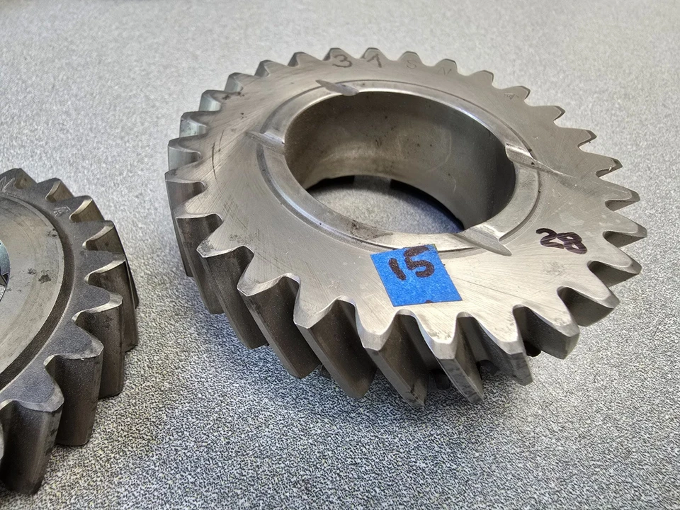 MUY BONITO JUEGO DE ENGRANAJES "SN" TRANSMISIÓN PORSCHE 911 915 QUINTA VELOCIDAD 28:23 #15 Foto 3 de 4