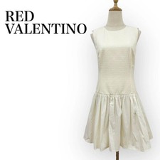 RED VALENTINO Sleeveless Dress Women Size 40 white Genuine