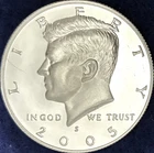2005-S Kennedy Half Dollar Silver Choice DCAM Proof