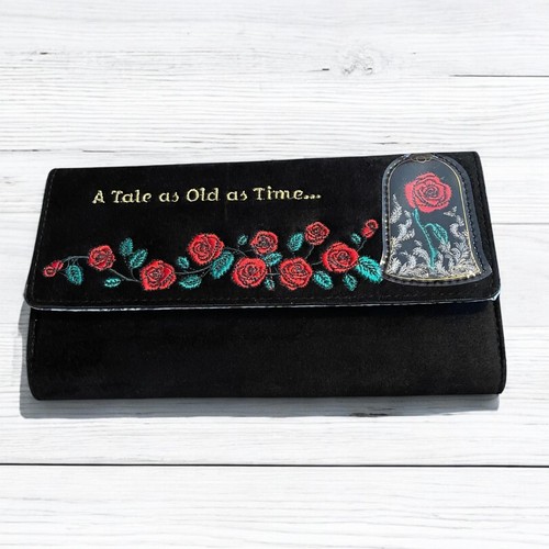 Cartera bordada Disney Her Universe La Bella y la Bestia Cuento tan antigua como el tiempo - Imagen 2 de 5