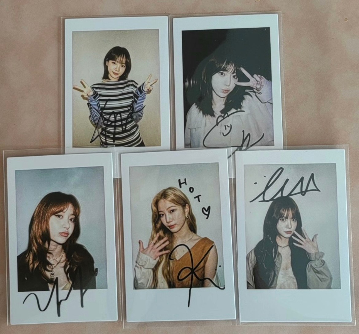 LE SSERAFIM Polaroid HOT MINI IDOL STAGE 3.0 POB OFFICIAL