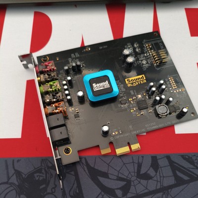 Creative Sound Blaster Recon3D PCIe SB1350 5.1 Soundkarte, S/PDIF (optisch)