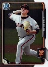 Kyle Crick 2015 Bowman Chrome BCP235 San Francisco Giants Baseball Card