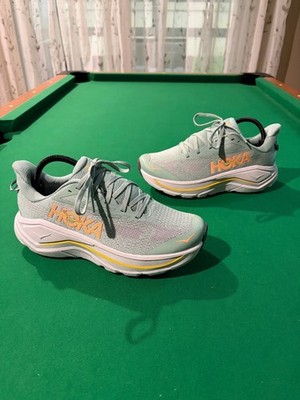 Hoka One One Challenger 8 Sneakers Womens US 9D Jade Cosmic Gray 1168719-JDC