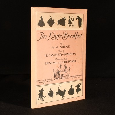 Le petit déjeuner du roi officiel 1925 A. A. Milne H. Fraser-Simson Ernest H. Shepard Sirs...