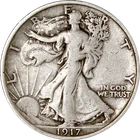 1917-P Walking Liberty Half
