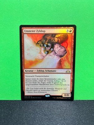 FOIL Unsteter Zyklop / Erratic Cyclops - MTG Magic