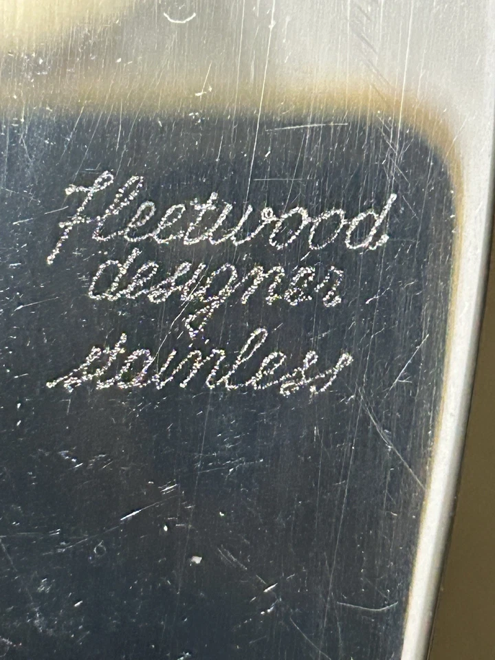 Juego de cuchillos y talladores para carne MCM Washington Forge Town & Country Fleetwood TEAK Foto 4 de 4