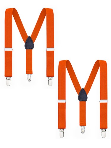 Buyless Fashion Adjustable 2 Pack Suspenders for Kids Elastic 1" - Y Back Design - Picture 183 of 210
