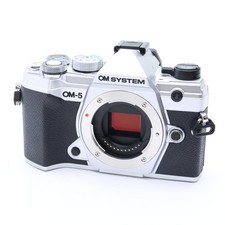OM SYSTEM OM-5 Silver Mirrorless Camera Body -MINT- 272