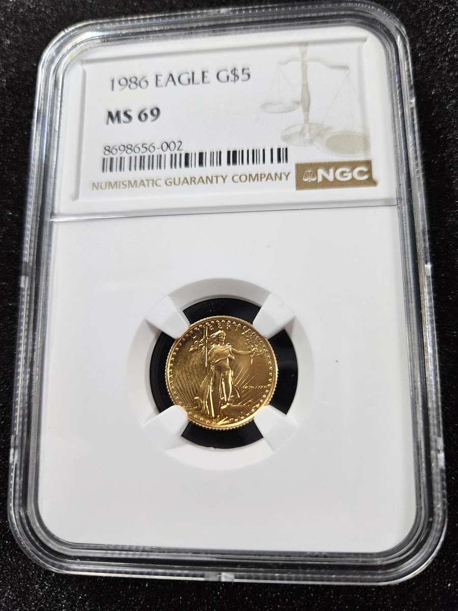 American Eagle MS 69 Graded Business NGC Certified Gold Bullion