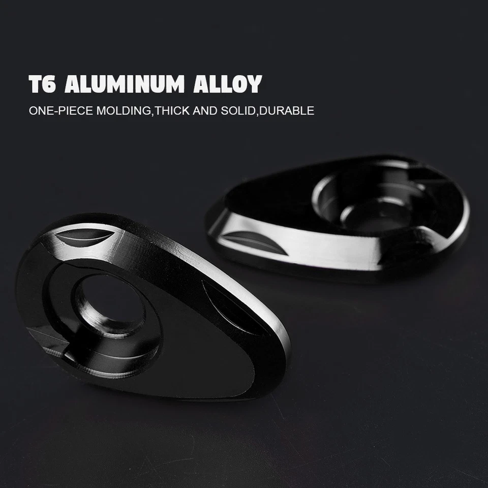 4x espaciadores adaptadores de luz de señal de giro para motocicleta Yamaha FZ1 FZ6R MT09 FZ07 R3 Foto 4 de 4