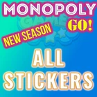 Monopoly Go Stickers 1-6 STAR | GOLD CHEAPEST PRICES 11 set