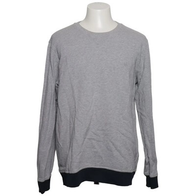 United Colors of Benetton, Sweatshirt, Größe: XXL, Grau/Blau, Baumwolle #GNj