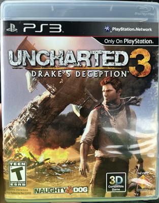 Sony Uncharted 3: Drake's Deception PS3 Multiplayer Online Play NTSC 2011