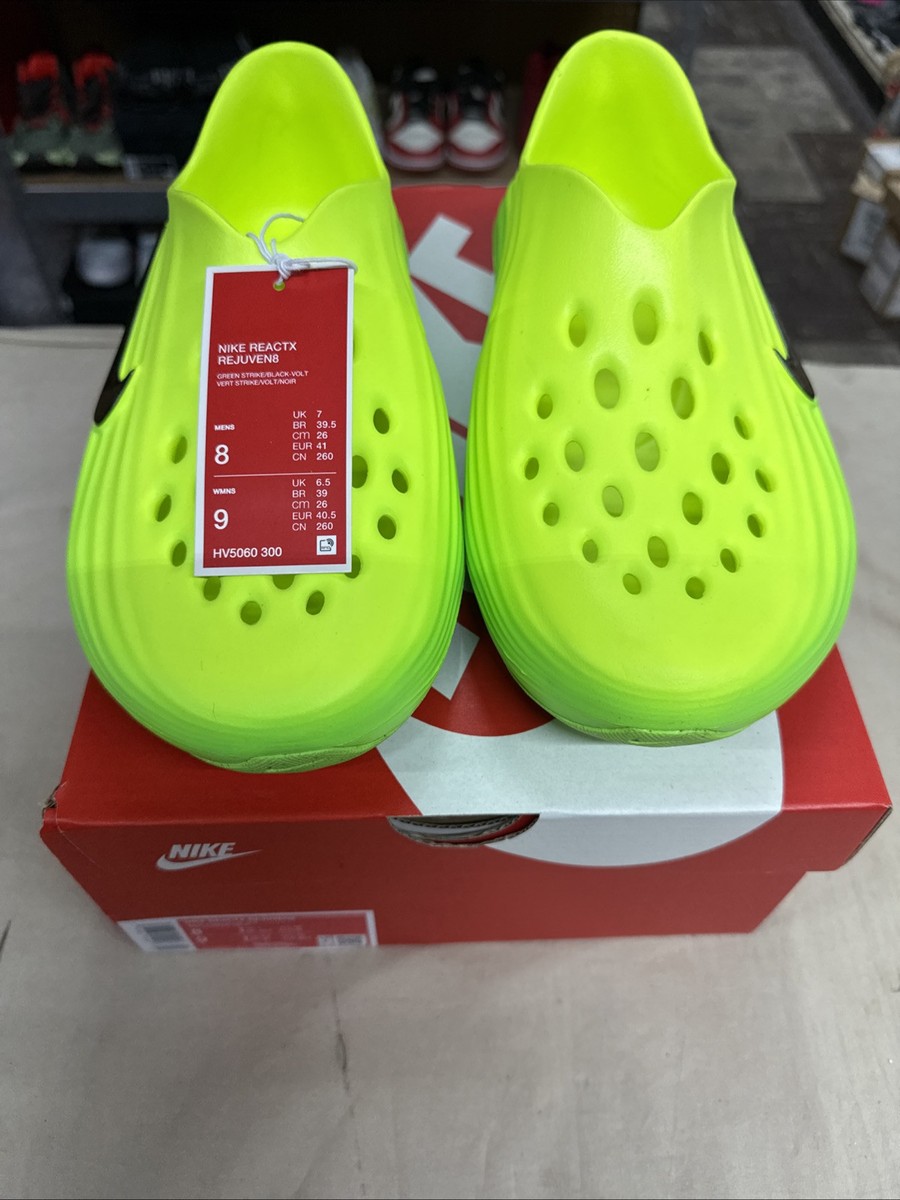New Nike ReactX Rejuven8 Green Strike HV5060-300 Men's Size