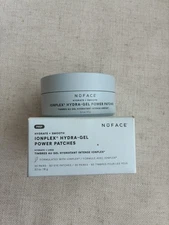 NuFACE IonPlex Hydra-Gel Power Under Eye Patches 30 Pairs 60 Eye Patches 3.2oz