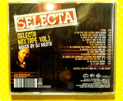 SELECTA  -  MIX TAPE VOL.1  -  MIXED BY DJ MESTA - ENHANCED CD NUOVO E SIGILLATO