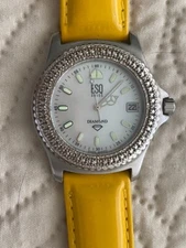 ESQ by Movado Women's Wristwatch Diamond Swiss Made "Lolita"