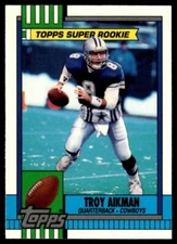 1990 Topps Tiffany Football - Pick A Card - Cards 371-528