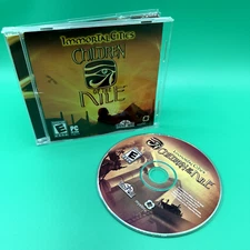 Immortal Cities Children Of The Nile PC CD-ROM Tilted Mill 2004 Jewel Case CIB