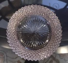 Hocking Depression Glass Pink 5 3/4 Inch Dessert Plates (set Of 6 Plates)