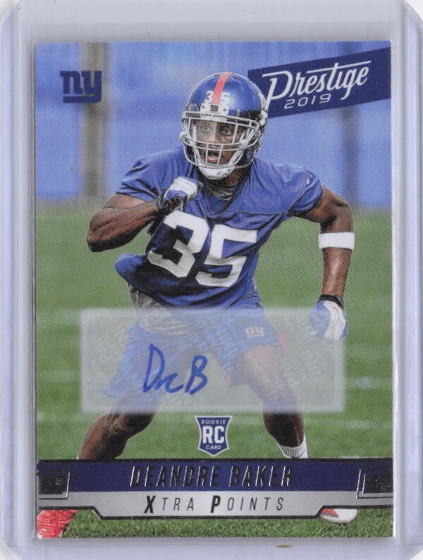 2019 Panini Prestige Deandre Baker Rookie Xtra Points Signatures #269
