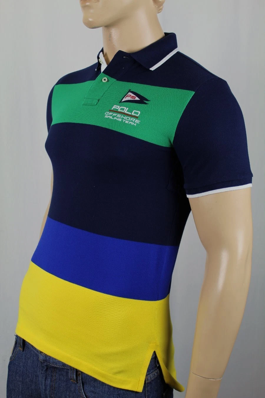Ralph Lauren Offshore Racing Custom Fit Polo Shirt NWT
