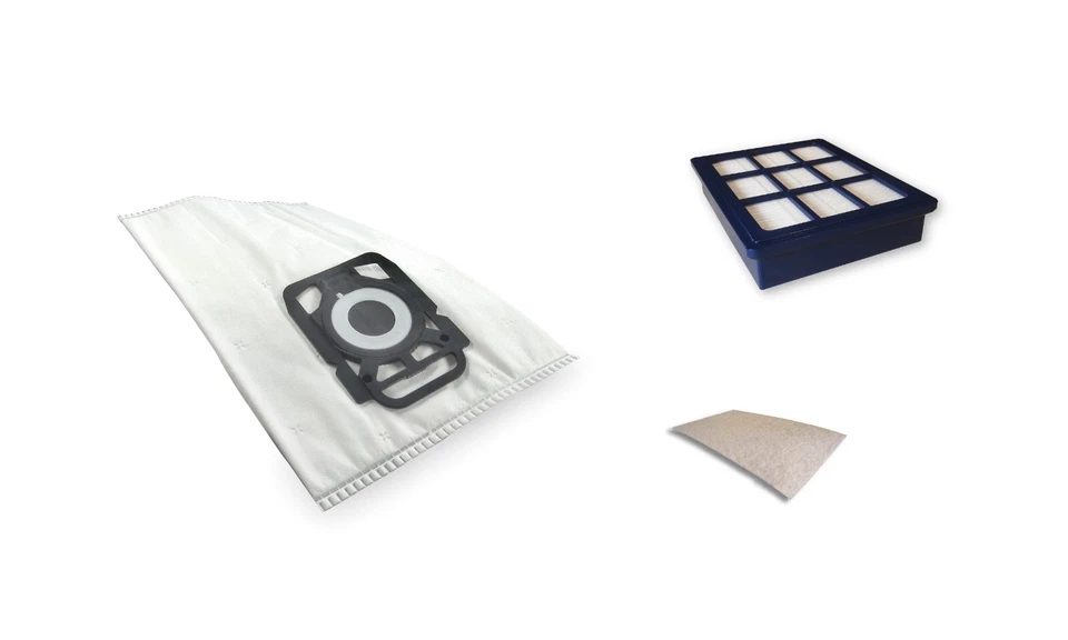 Set - HEPA Filter + 10 Staubsaugerbeutel + Motorfilter für Nilfisk ELITE Serie