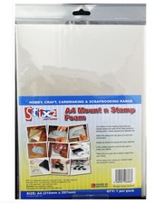 Stix 2 A4 Mount n Stamp Repositionable Adhesive Foam Sheet Acid Free Craft 57244